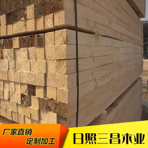 木材加工厂家供应铁杉木方方木 批发耐腐蚀建筑方木欢迎选购